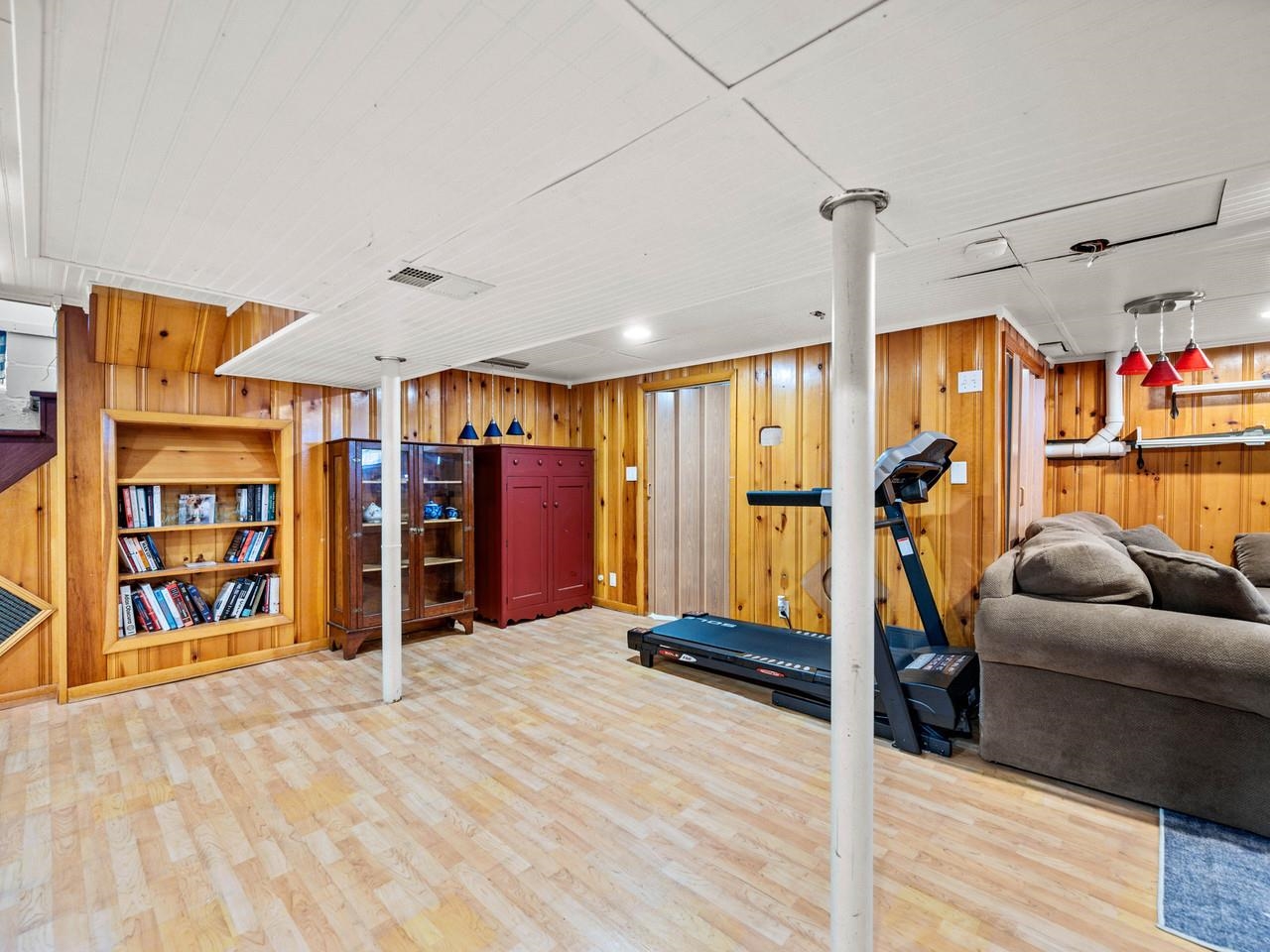 Then workout area