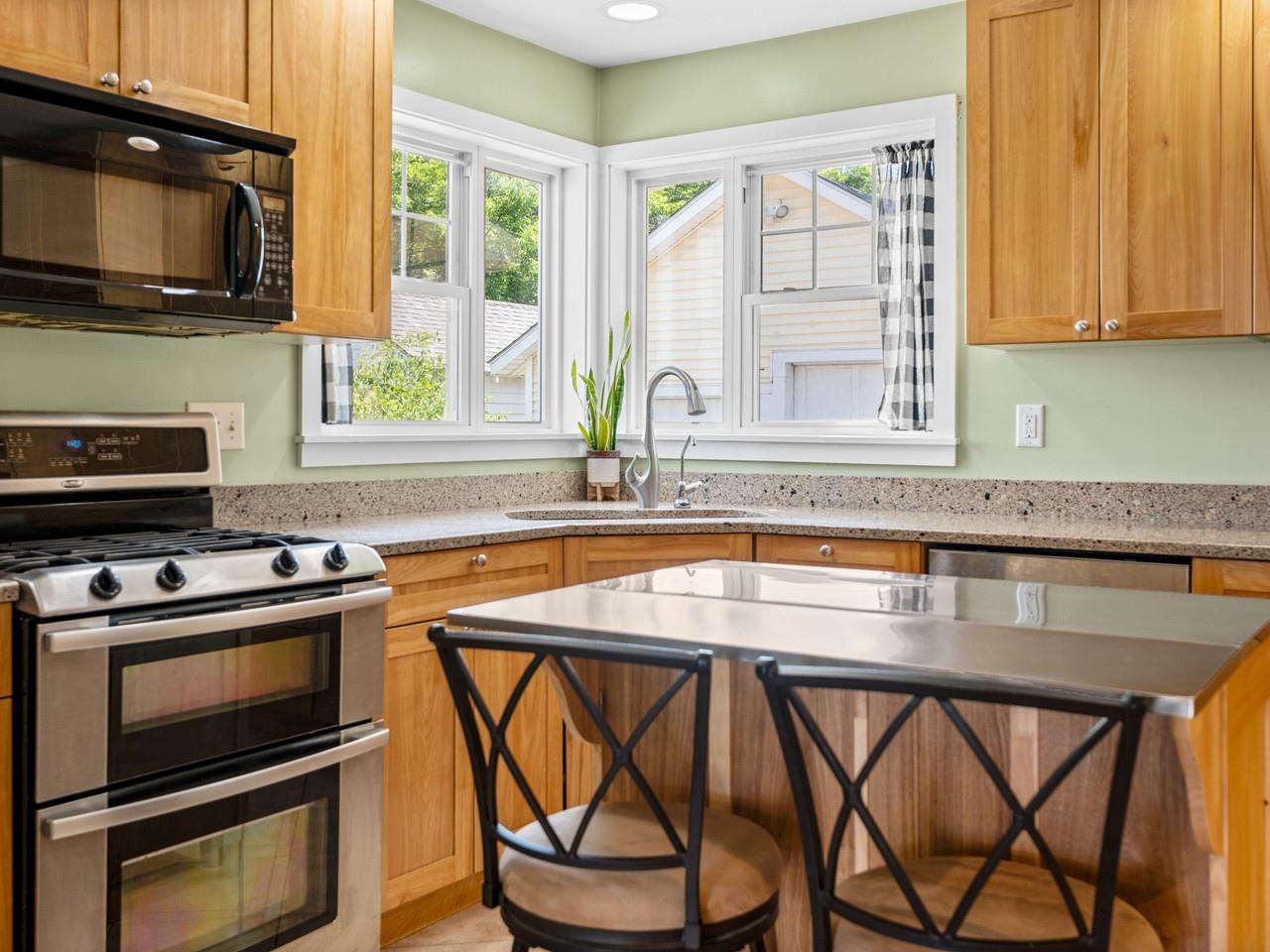 Modern wood cabinetry