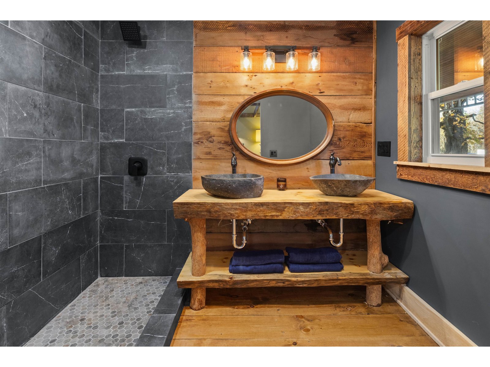Hand crafted primary en suite