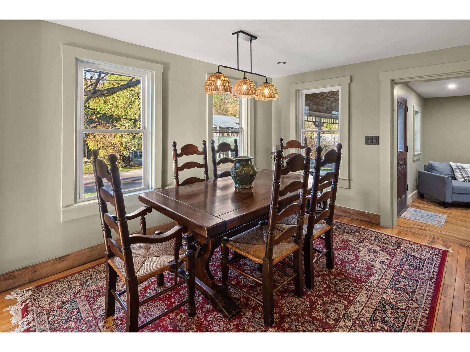 Large dining area open plan
