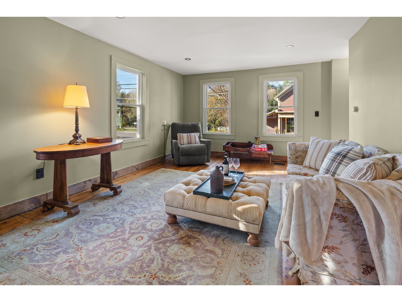 Leaving living room towards dining