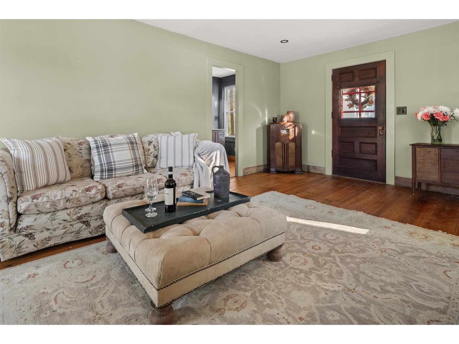 Living room from hallway