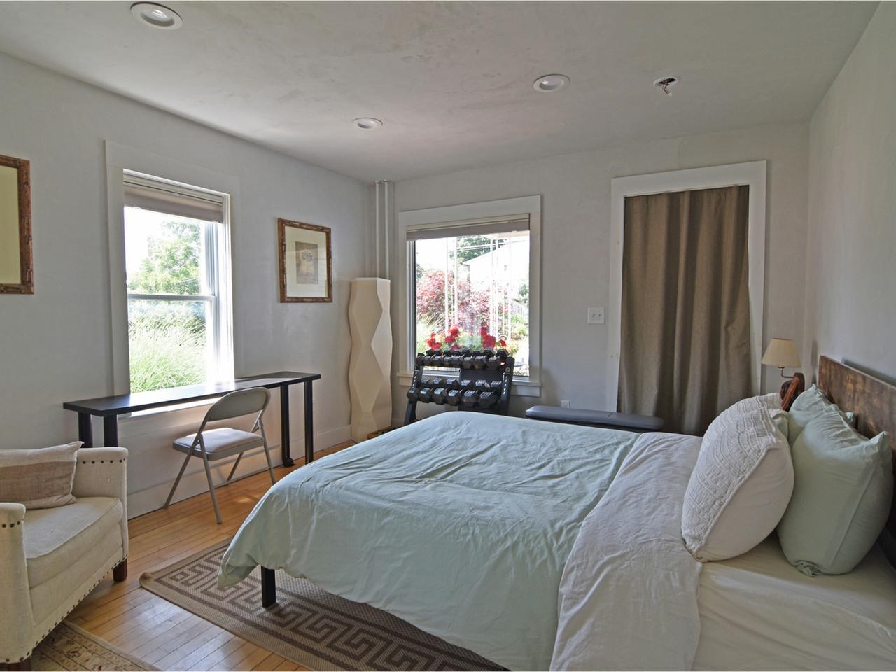 First floor primary suite