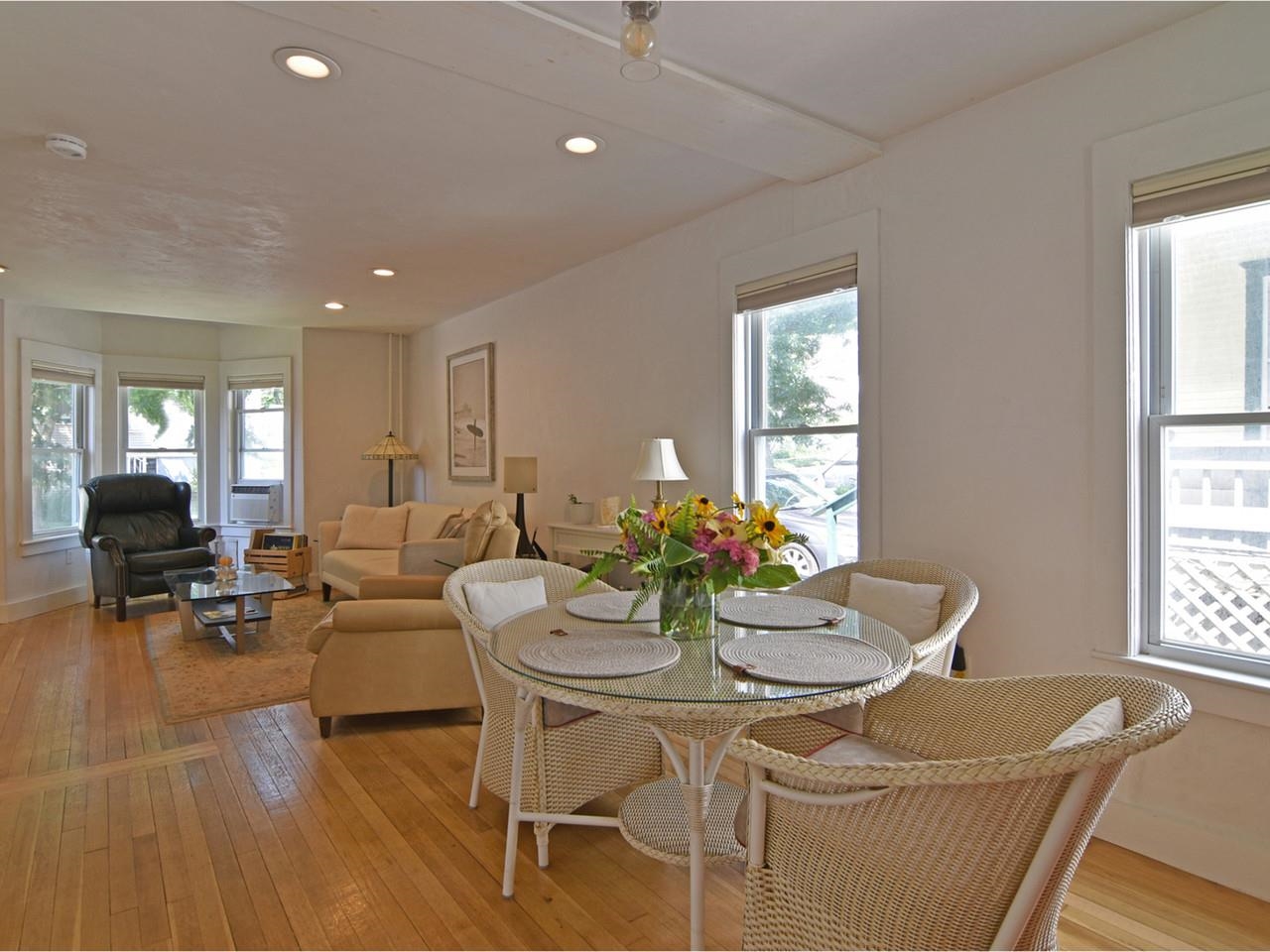 Open concept layout