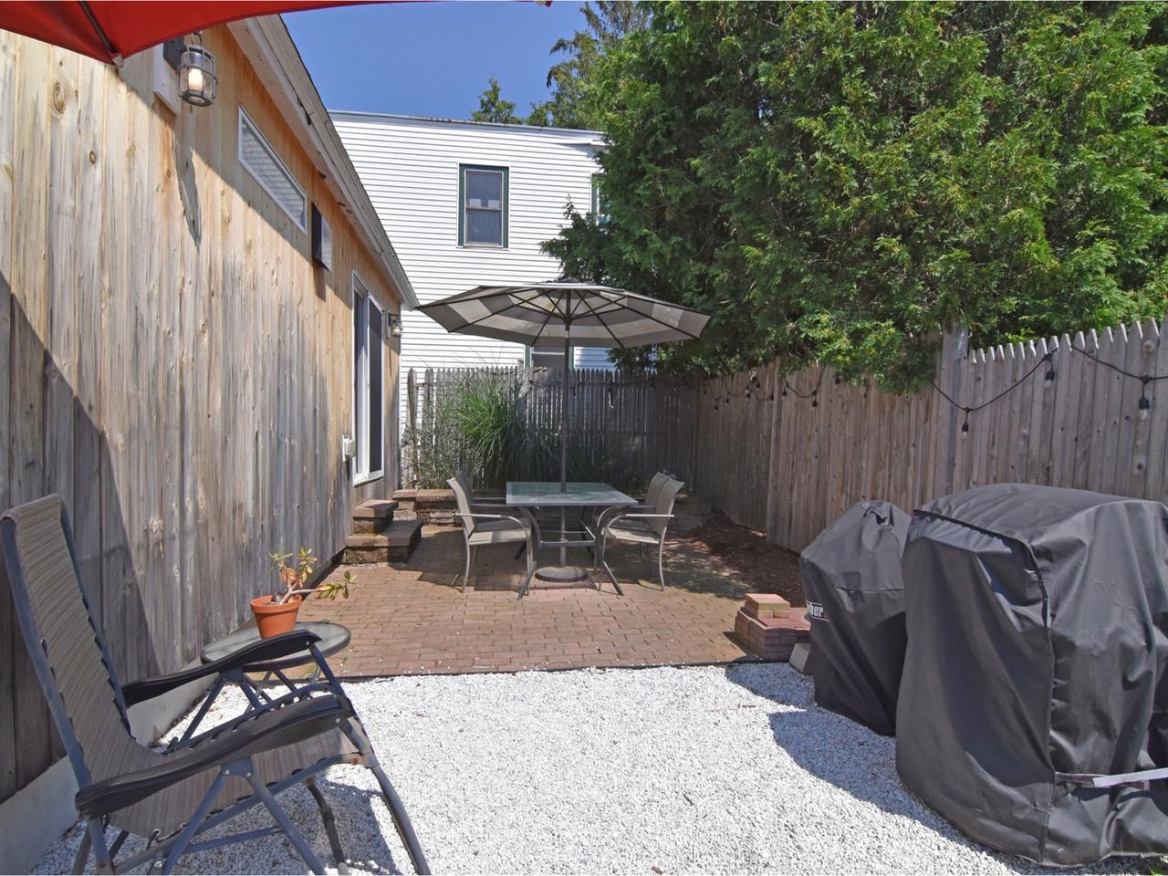 Private courtyard