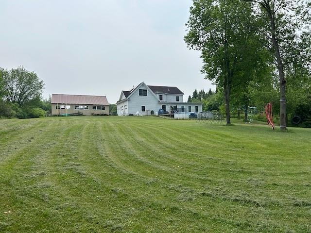 Like Volleyball or need space for soccer net for kids? This is it!