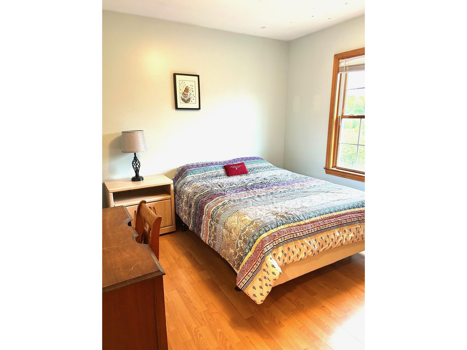 Hardwood floors.