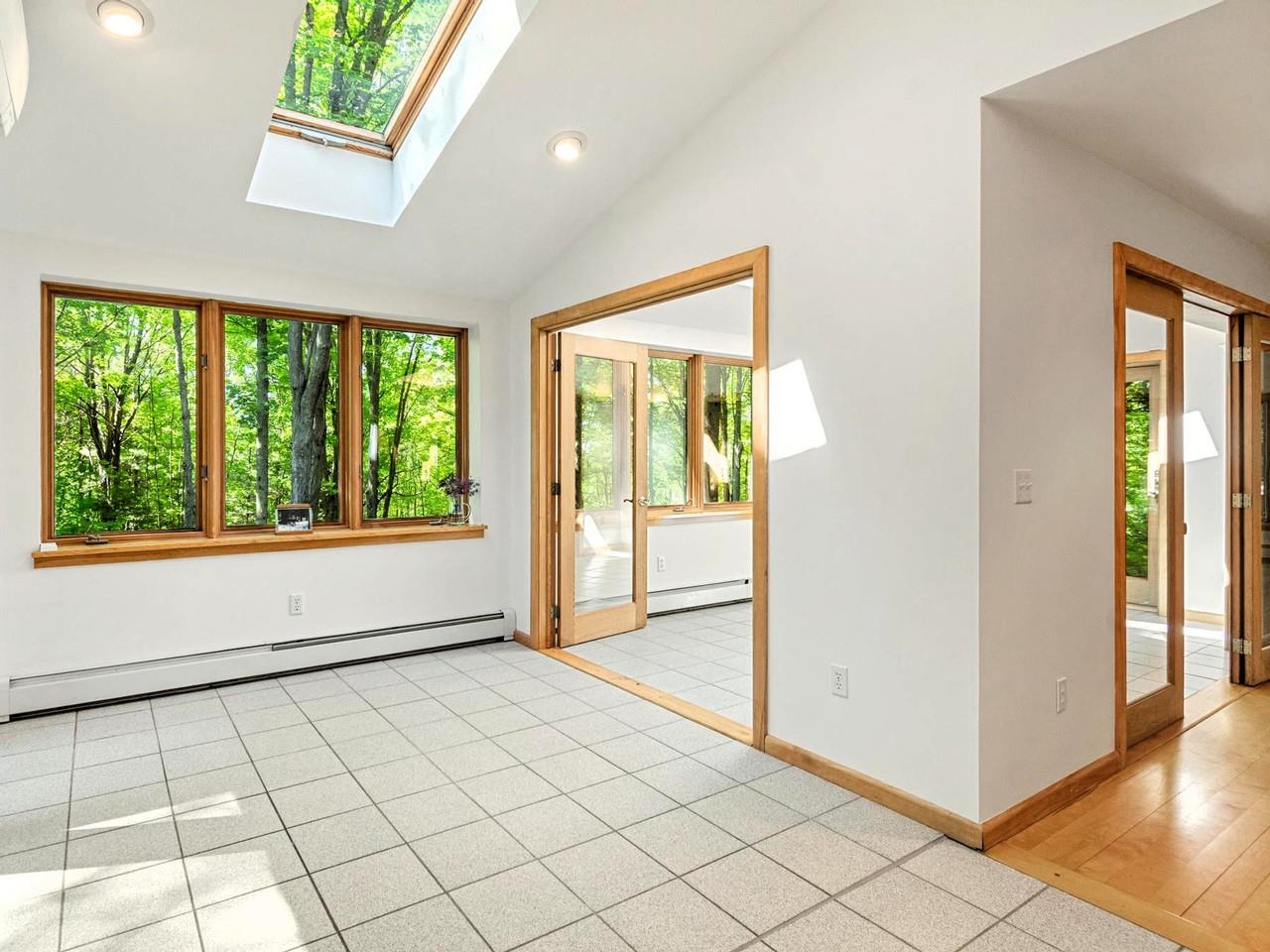 Doorway leading to sunroom