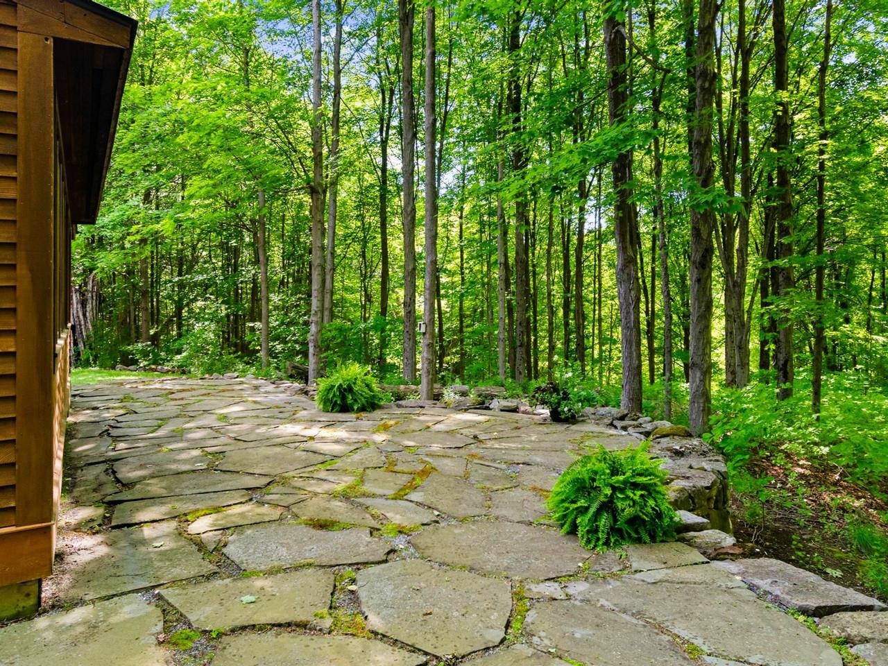 Secluded setting to relax in