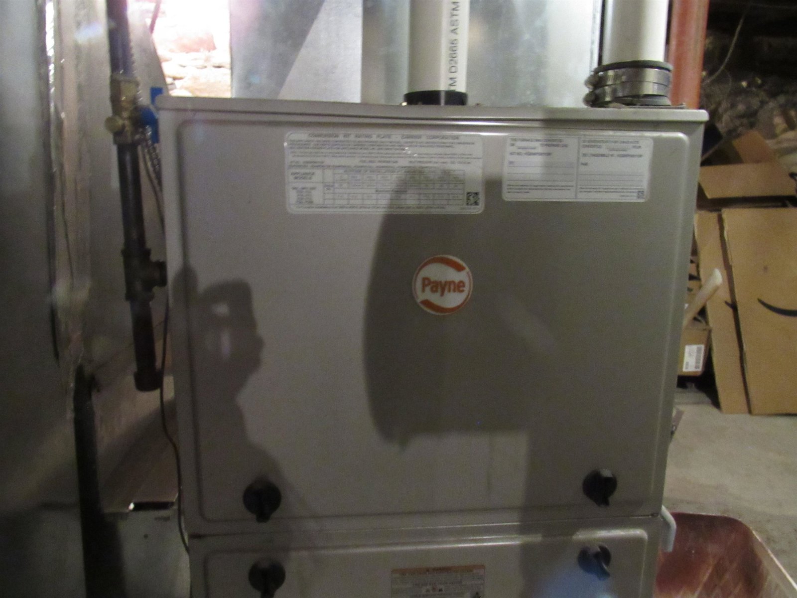 Propane Hot Air Furnace 4 Years