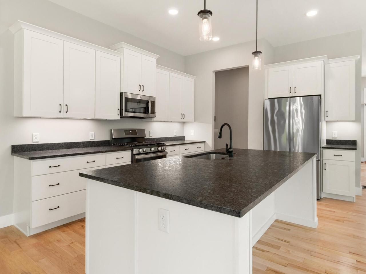 Modern kitchen with island