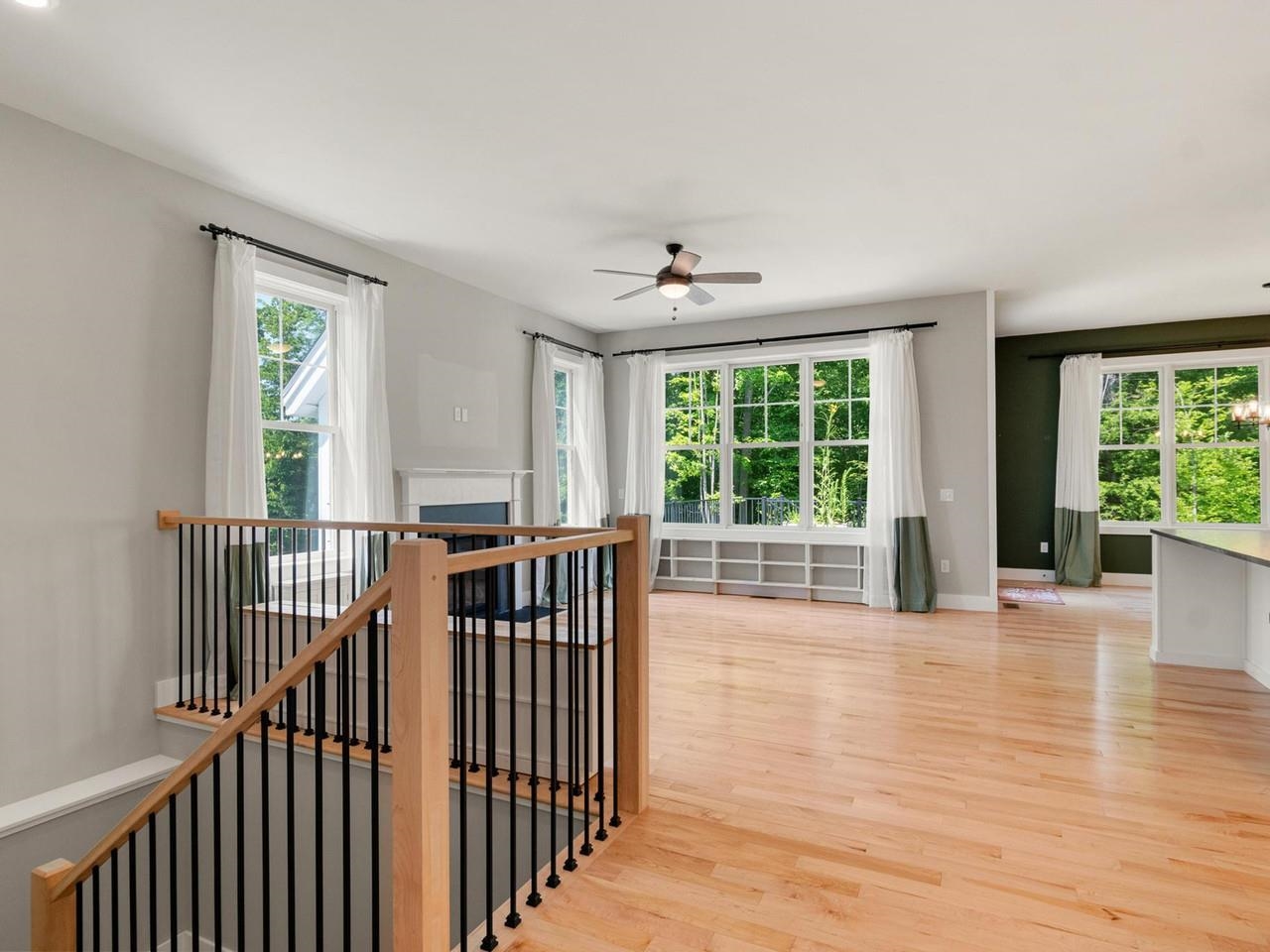 Open living with scenic views