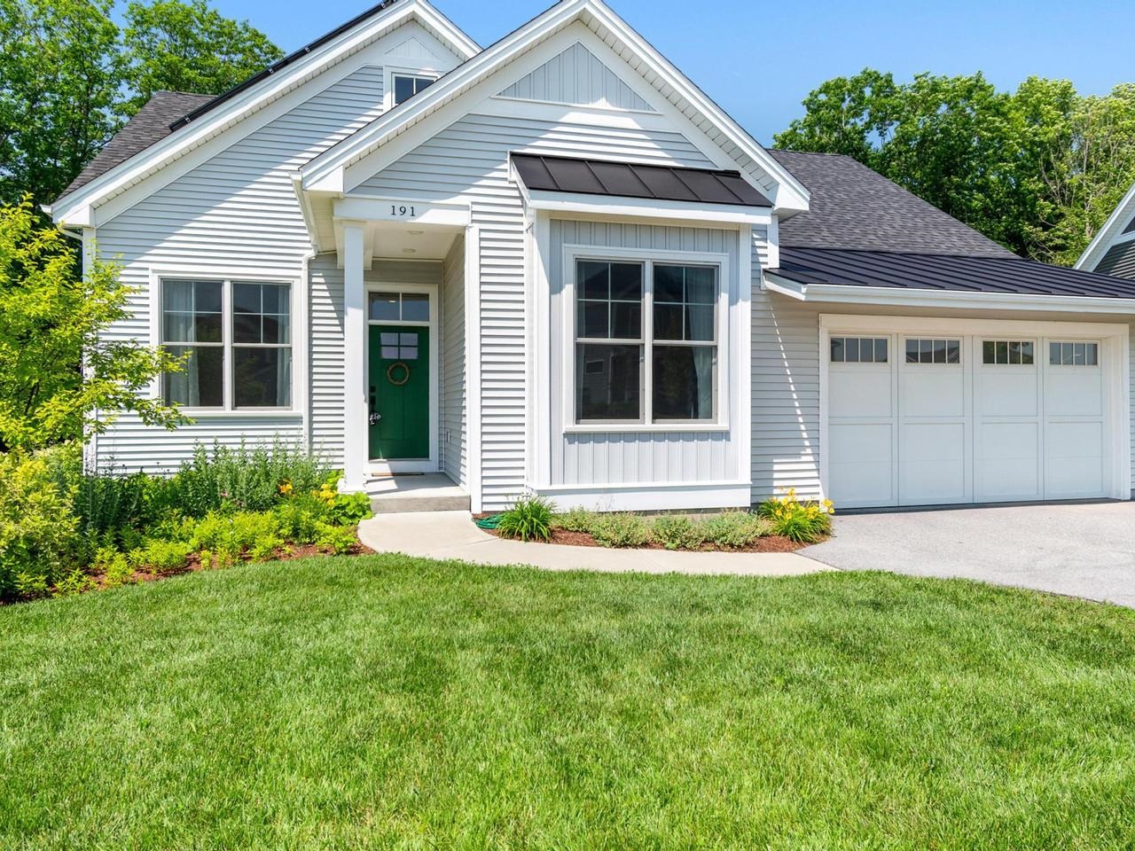 Inviting porch and lawn