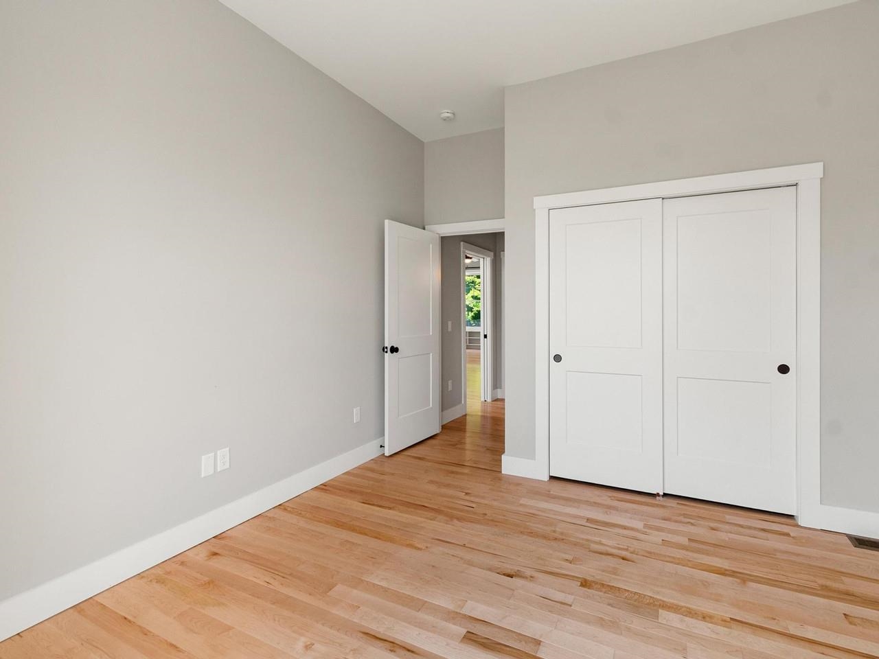 Guest bedroom double closet