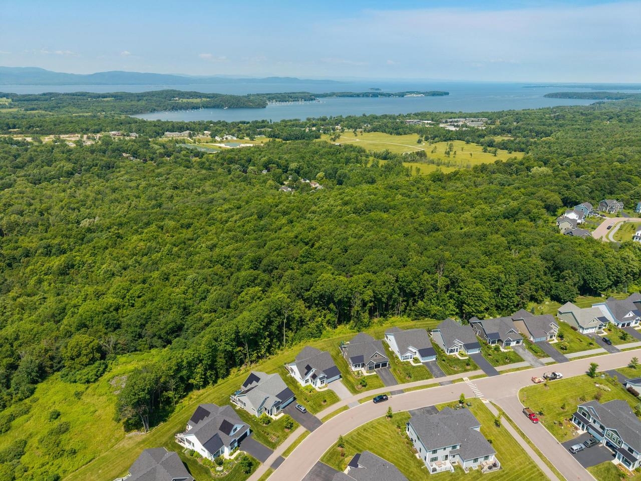 Aerial view of home