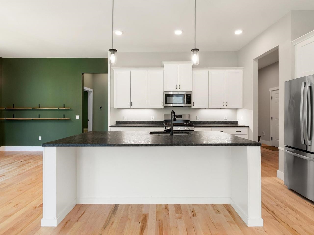 Modern kitchen with island
