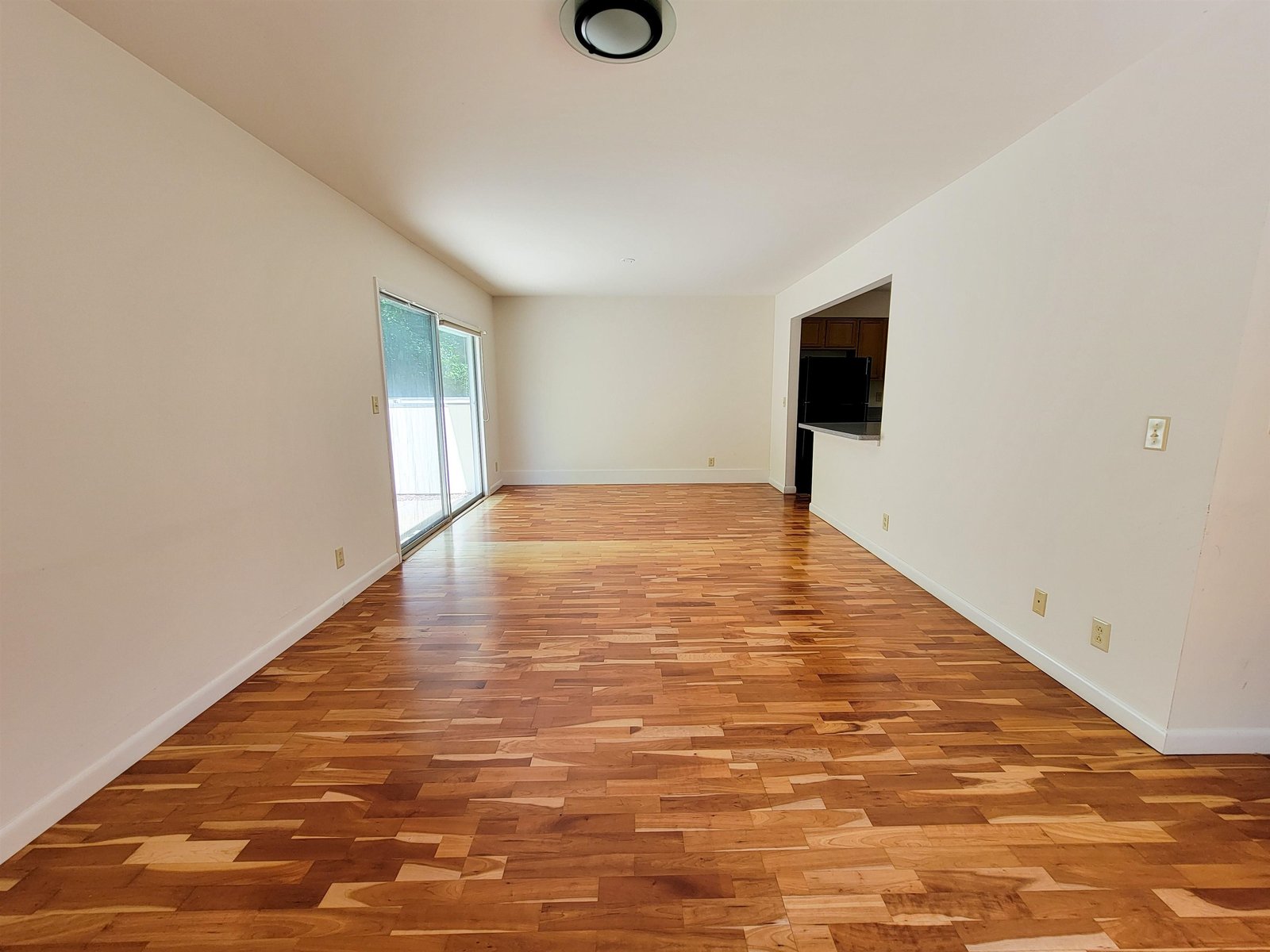 Living to Dining Area View