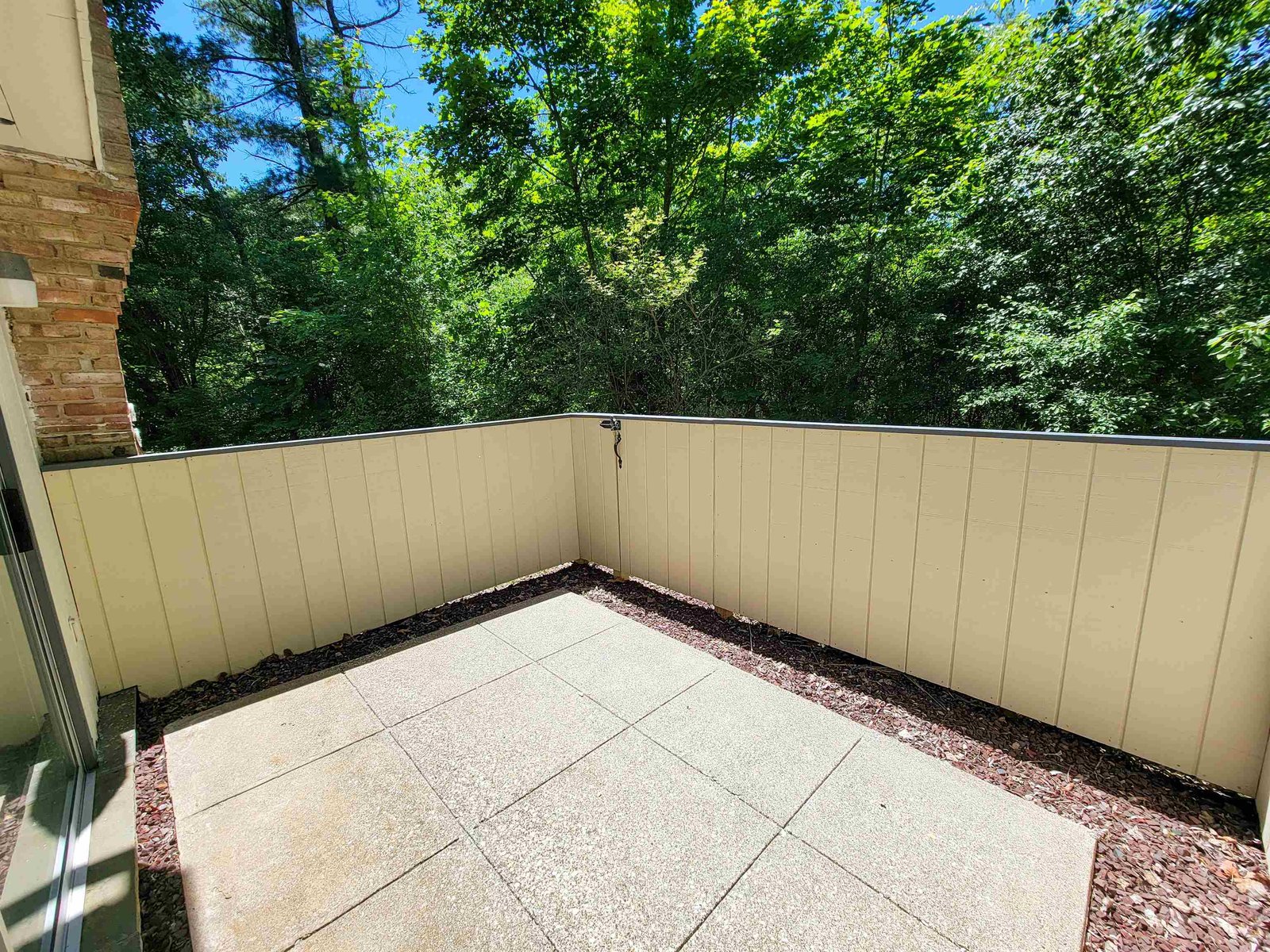 Patio View from Living Area