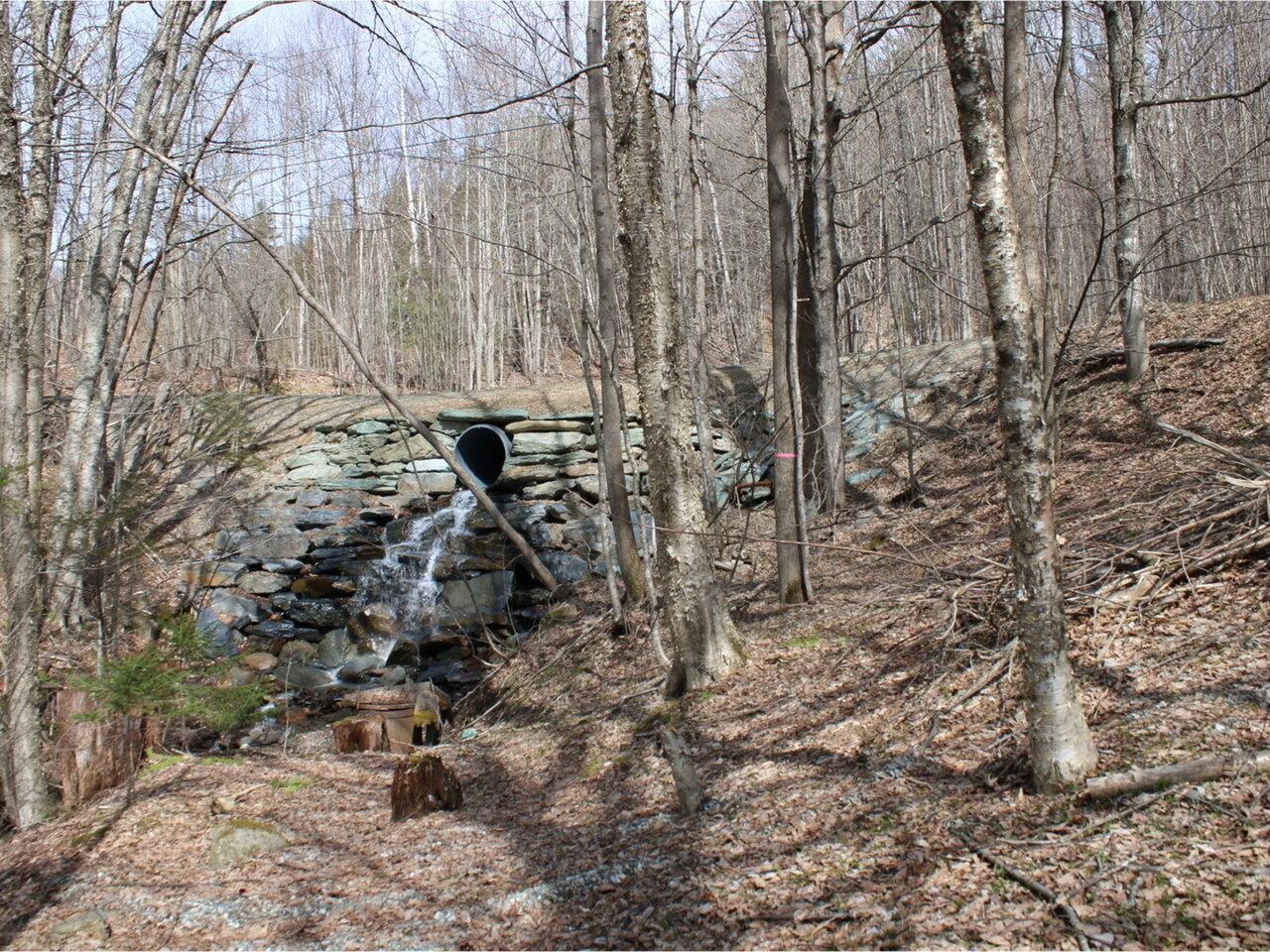 Recently Rebuilt Culvert