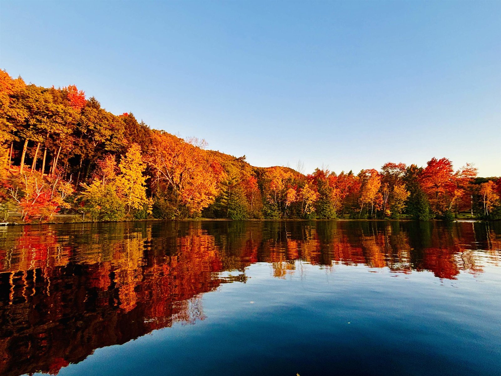 Beyond the Bay is the Broad Lake to Explore