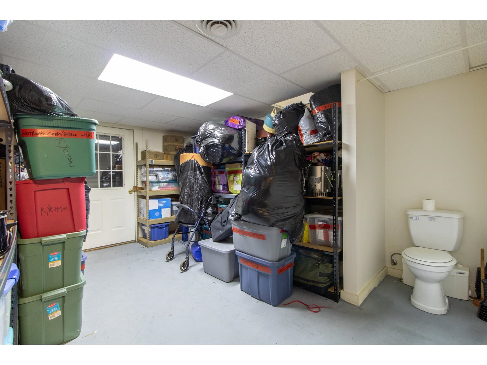 Basement Storage Room