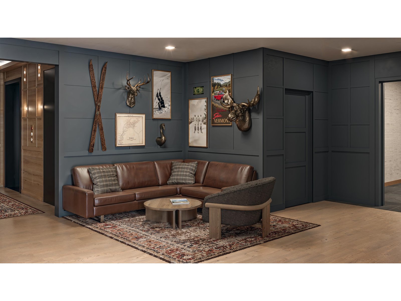 Residence Lobby - Rendering only