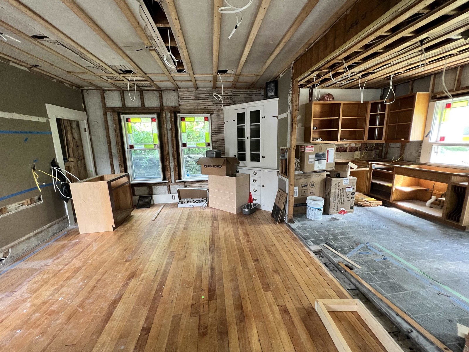 New Kitchen Dining Area