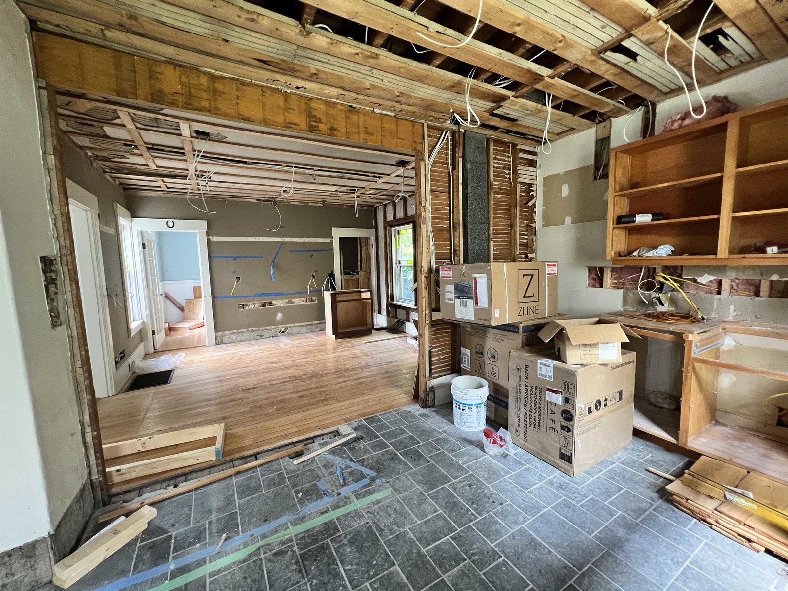 Kitchen to Dining