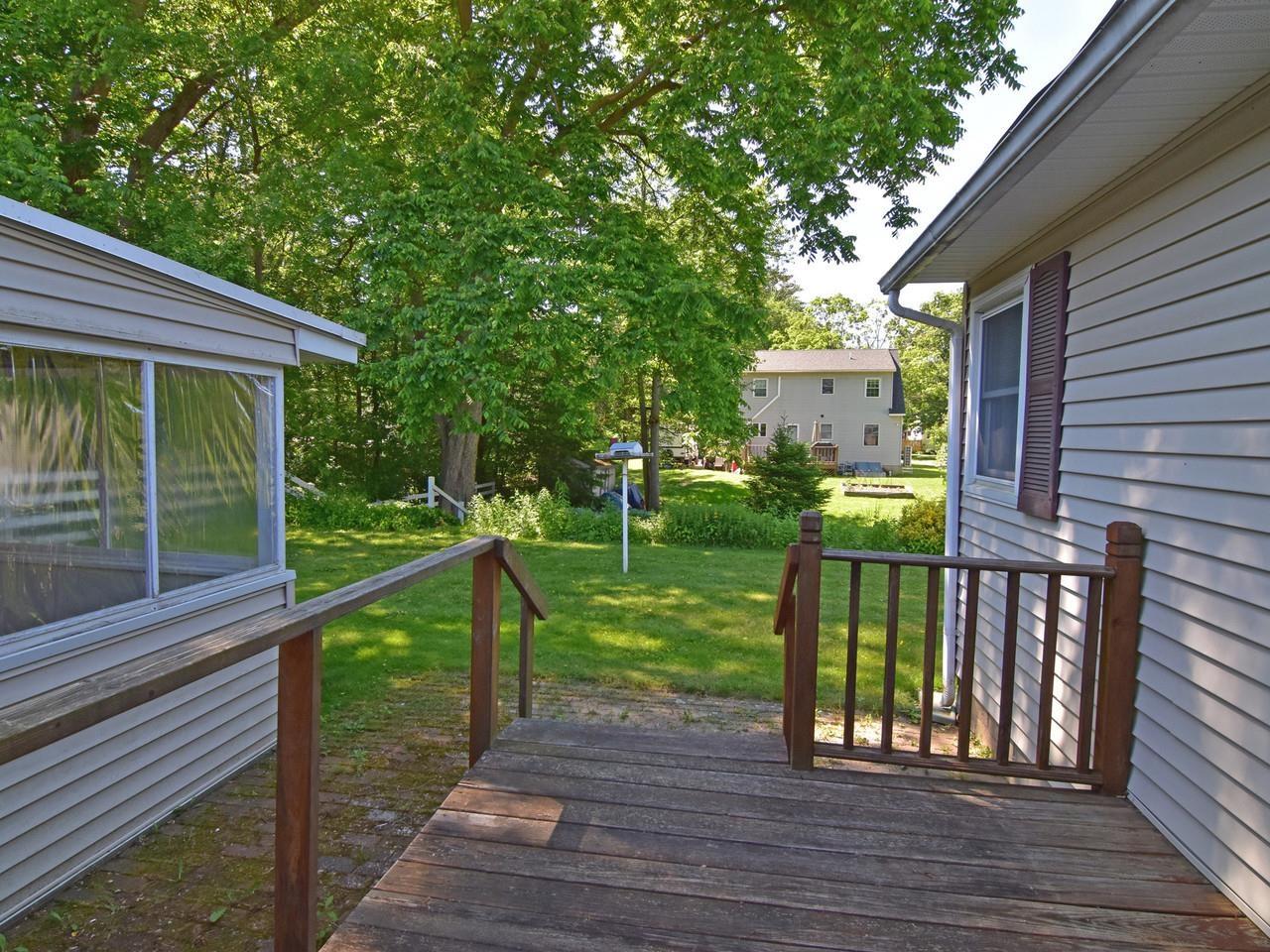 Back deck view