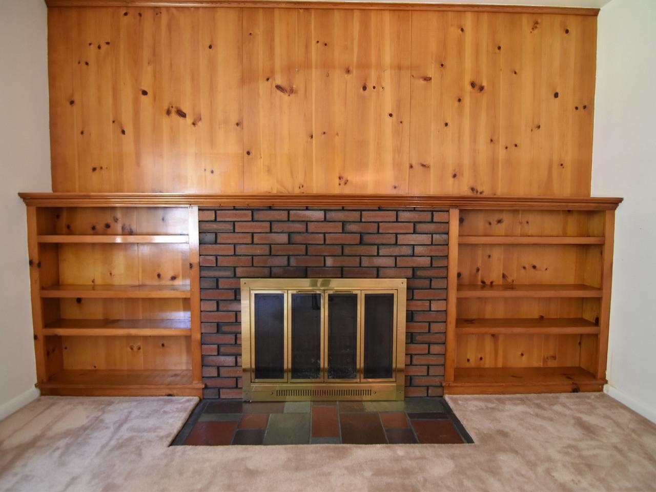 Fireplace and built-ins