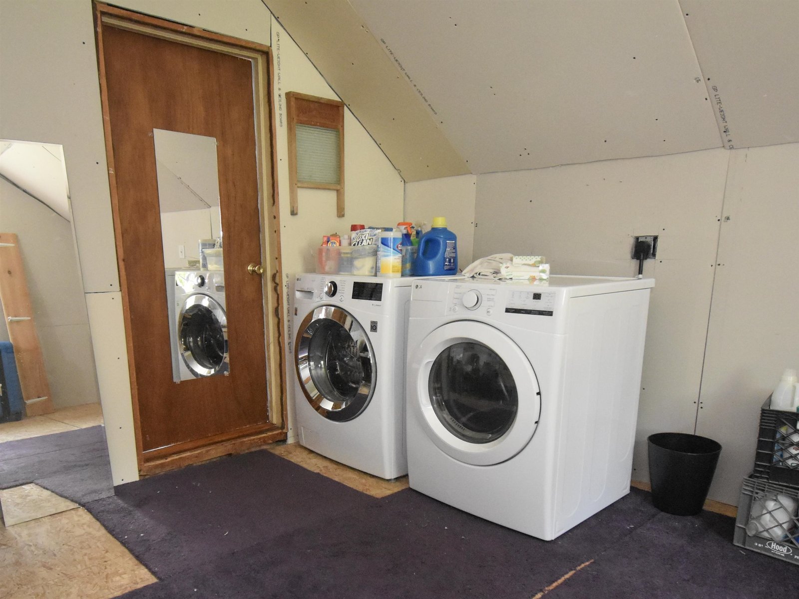First floor storage area off kitchen