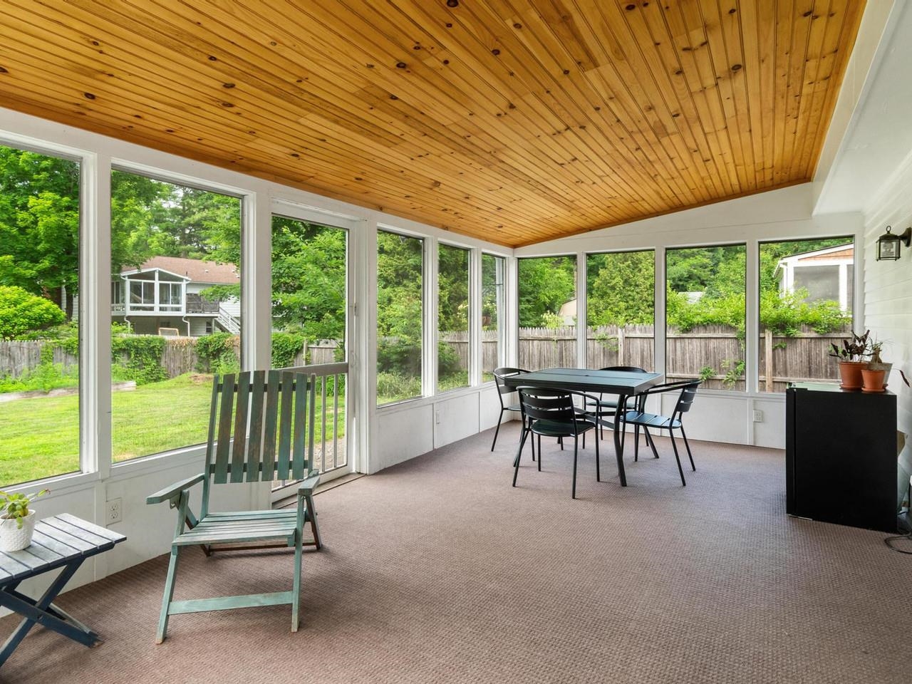 Screened-in porch