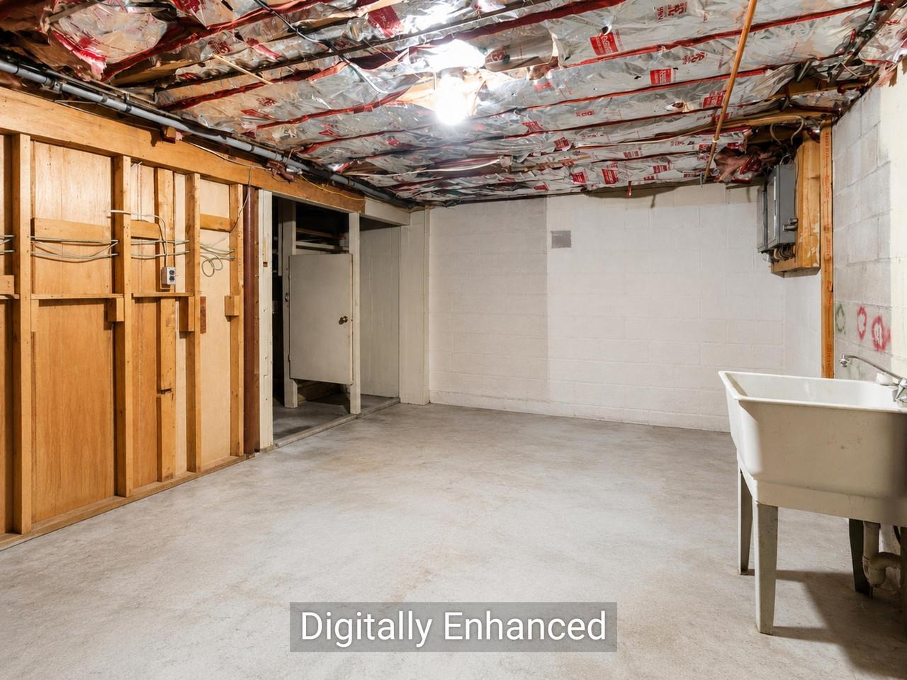 Basement storage