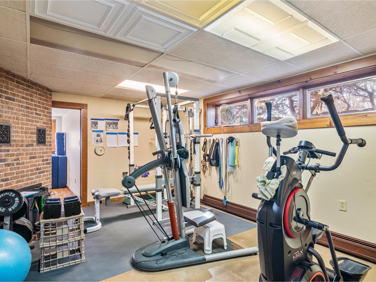 Basement Workout Room