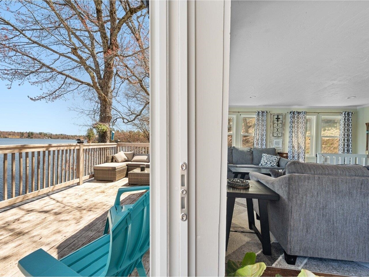 Deck to living space