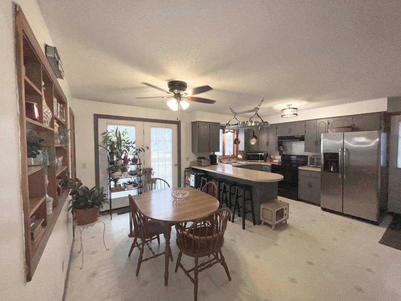 Kitchen and dining