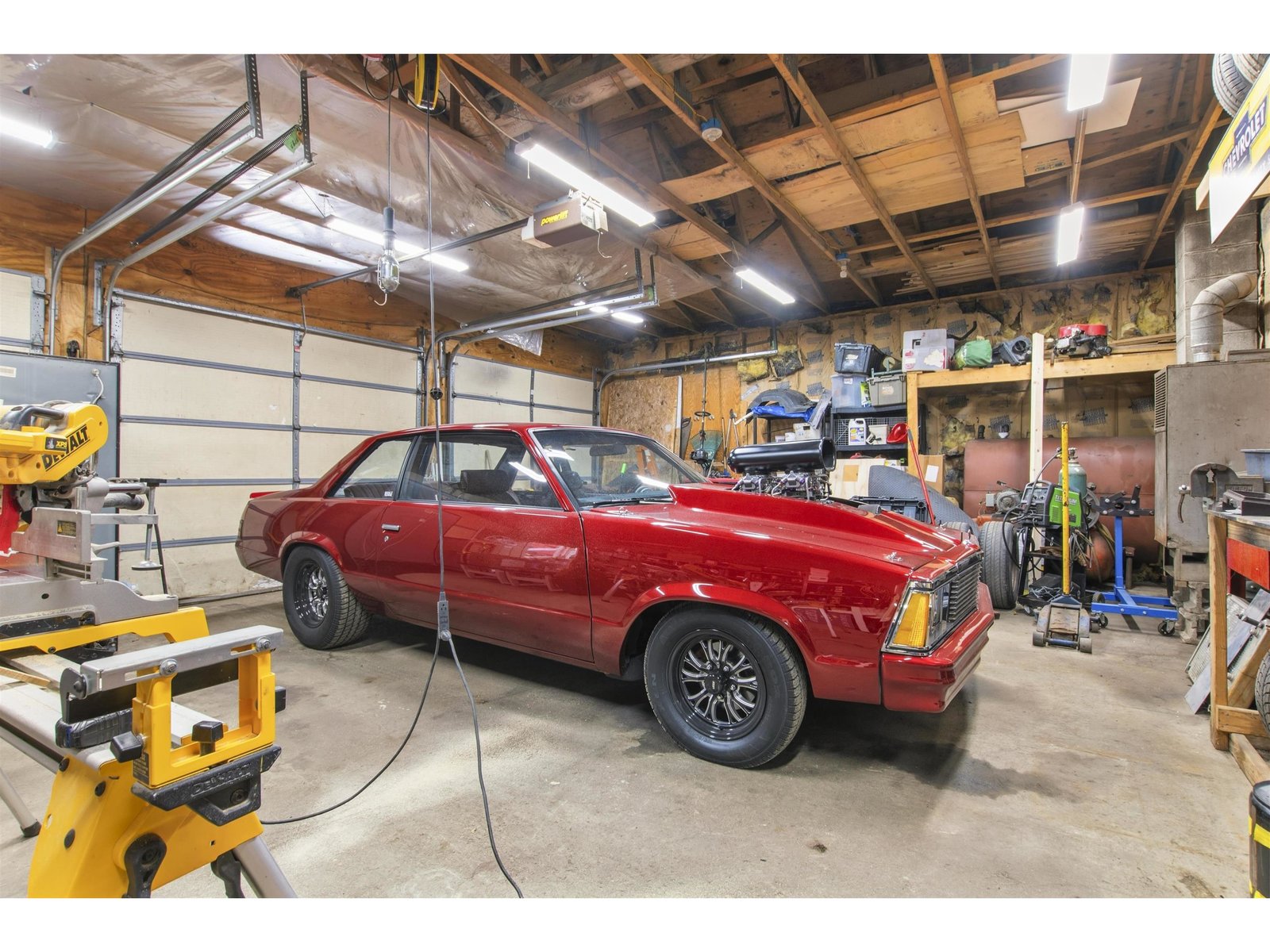 Heated garage