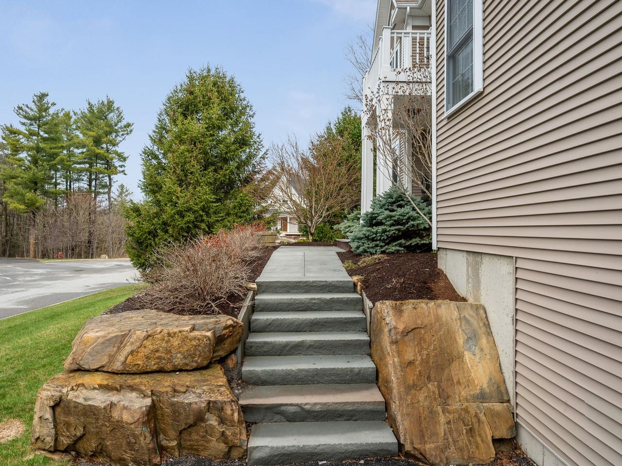 Landscaped Entrance