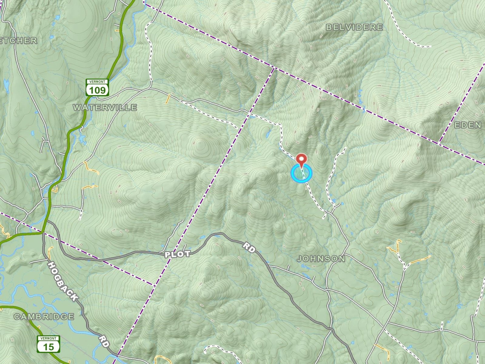 hill shade location