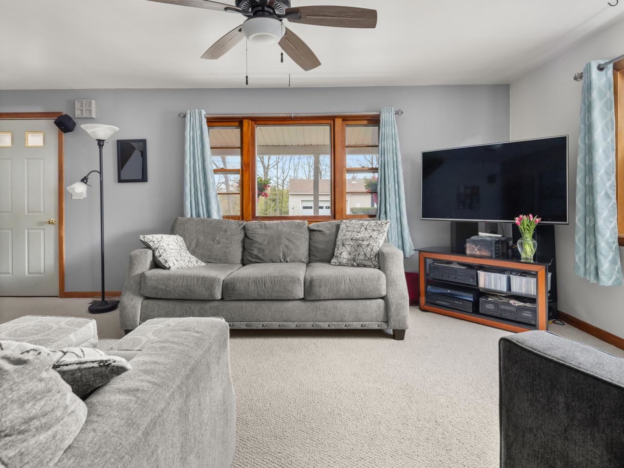 Large Windows in Living Room