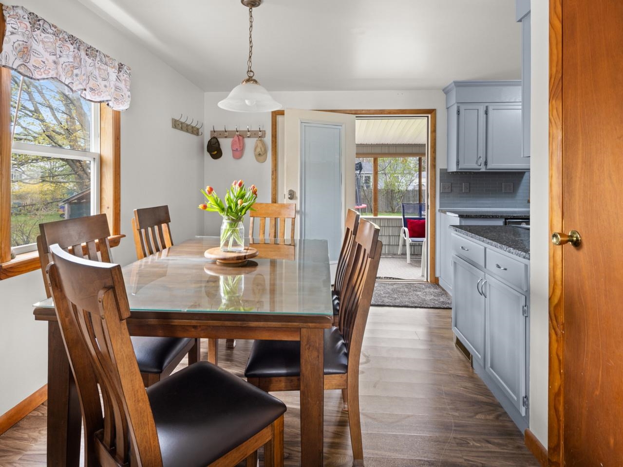 Kitchen Open to Dining