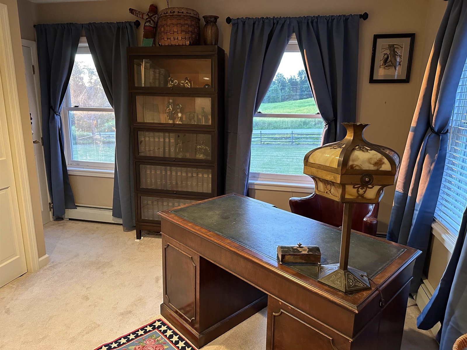 Past Photo Set Up as an Office