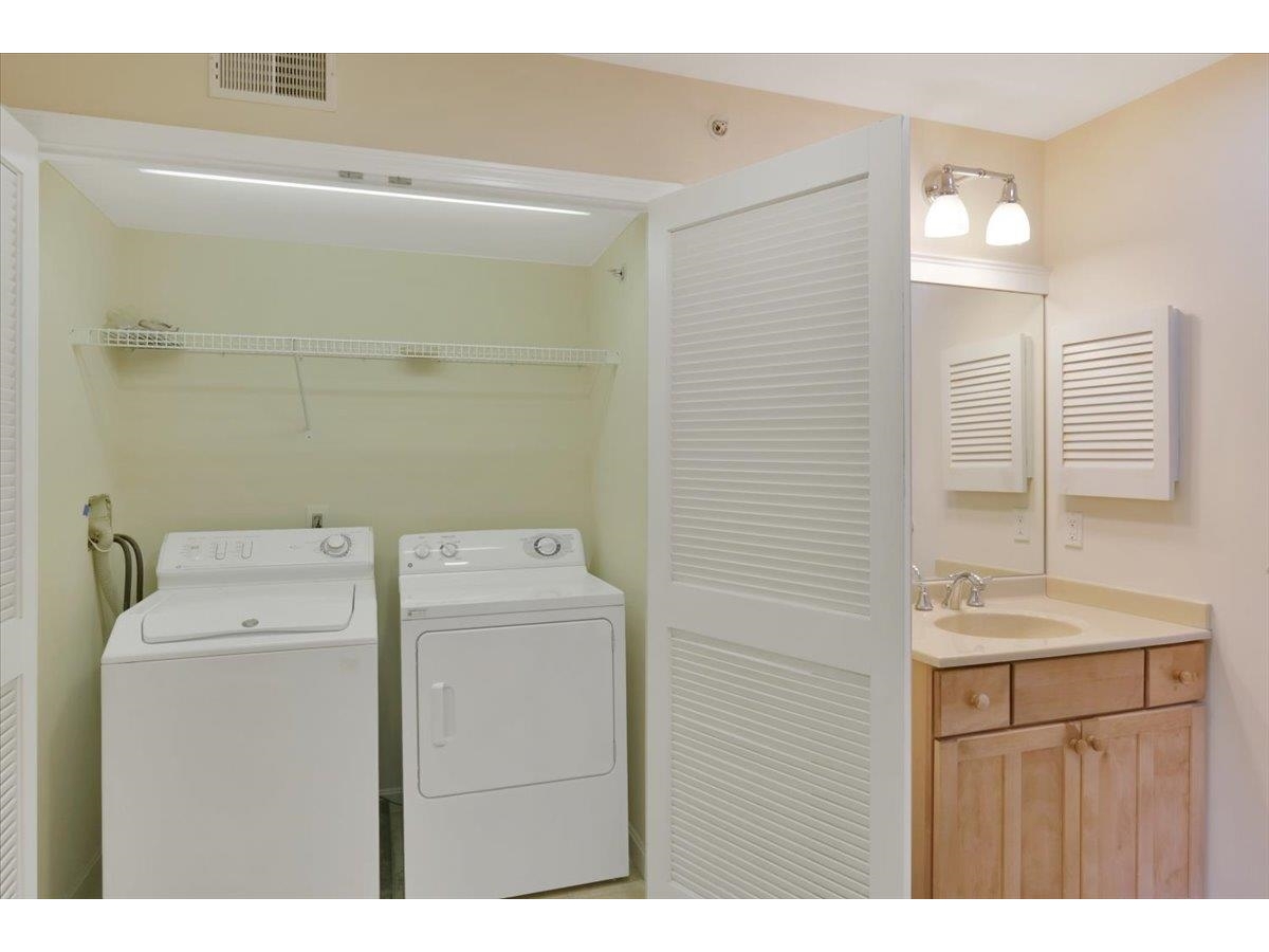 Second floor laundry