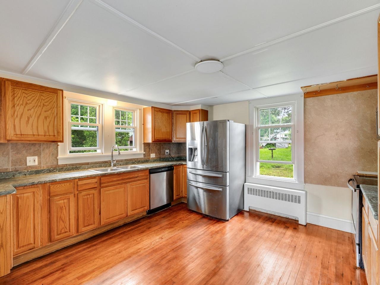Kitchen with Hardwood Floors