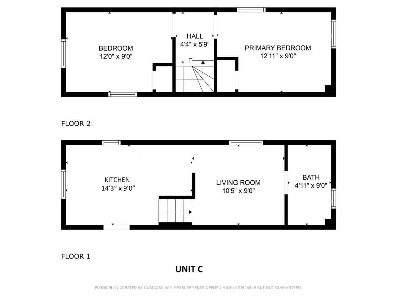 Unit C Floor Plan