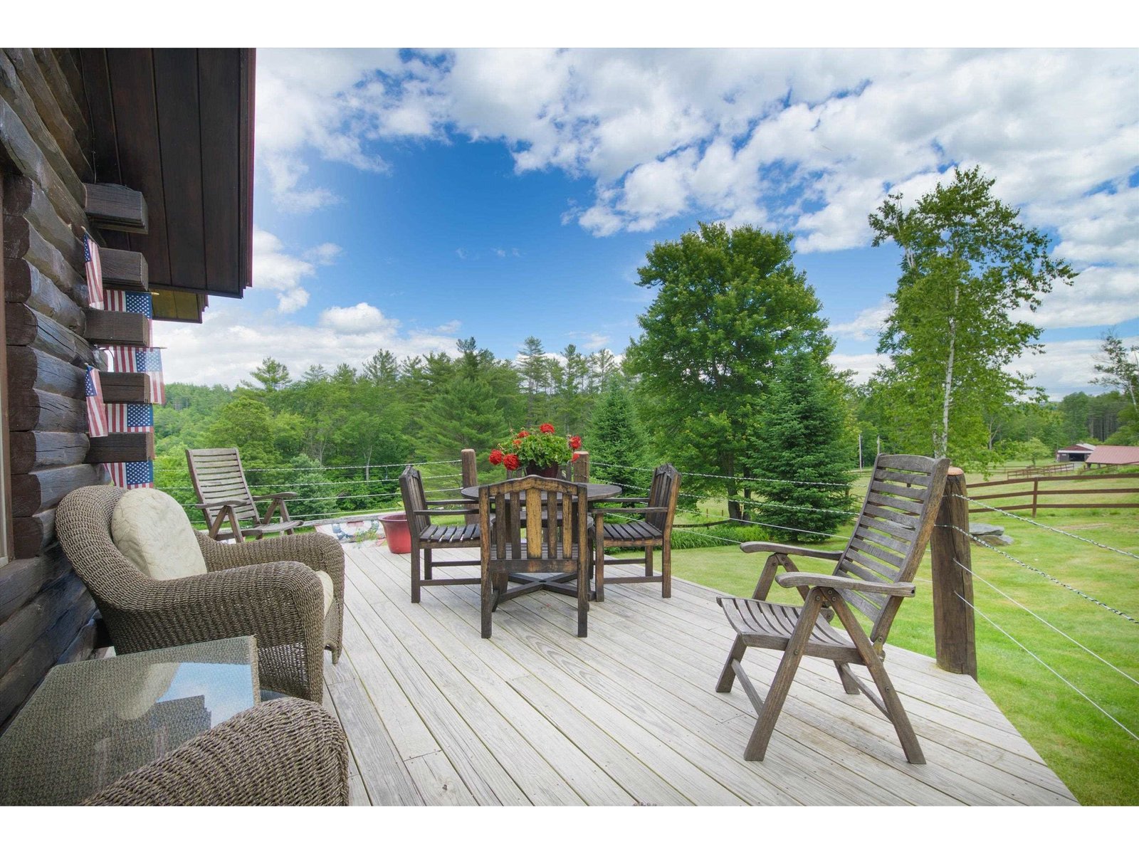 Enjoy the fresh air and beautiful view...