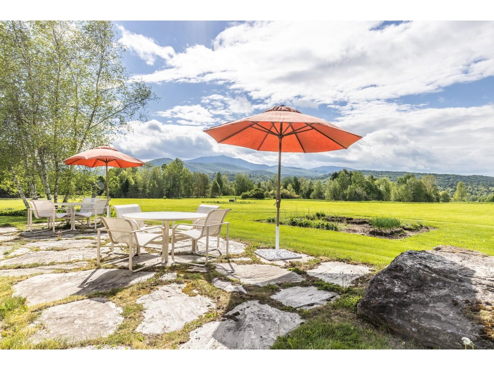 Outside patio