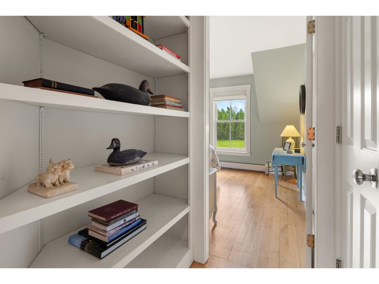 With two walk-in closests