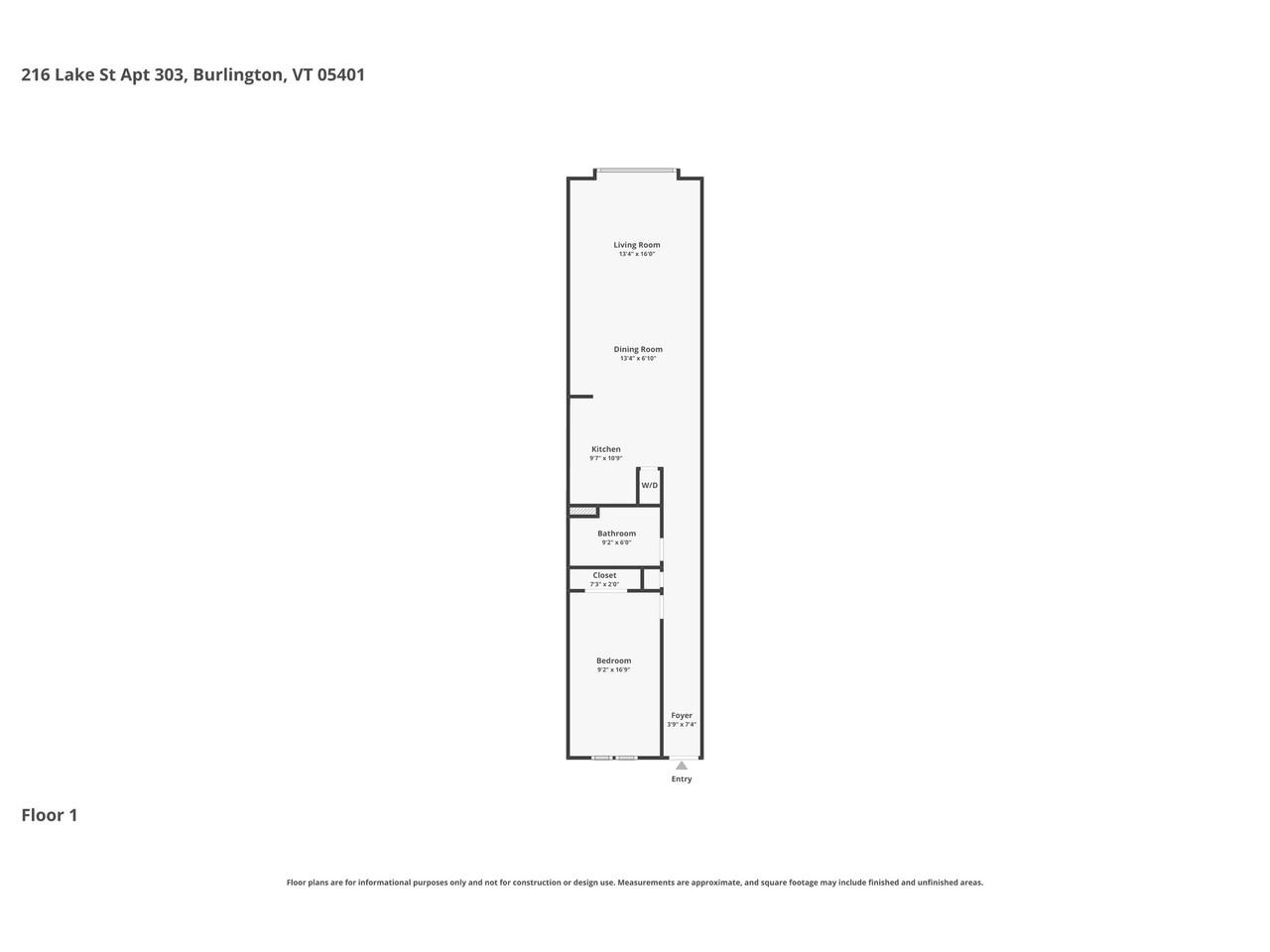 216 Lake Street, Unit 303