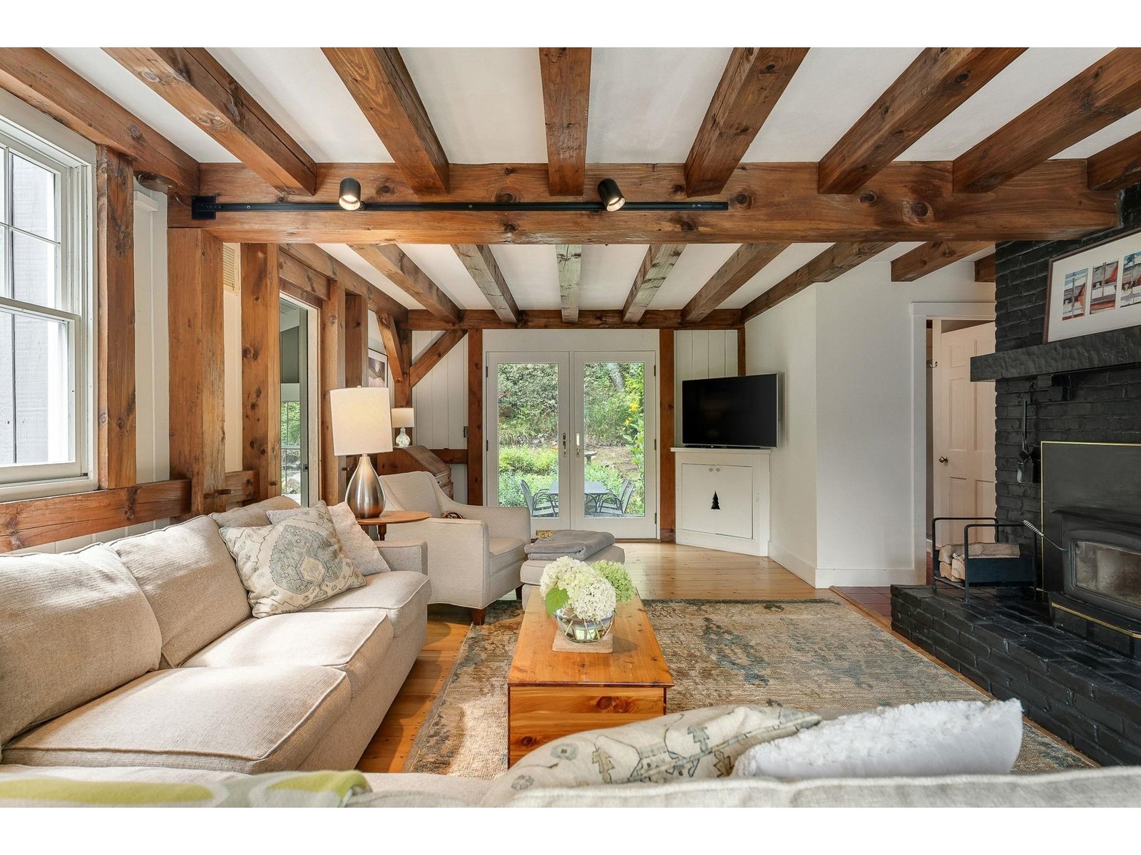 Living to patio & sunroom